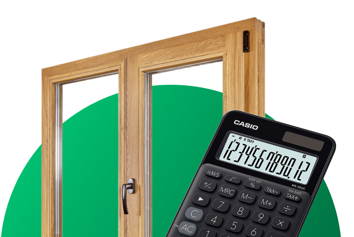 Получите <span>расчет стоимости<br />деревянных окон</span> со стеклопакетом - фото