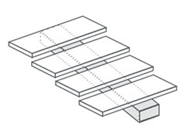 На одном косоуре